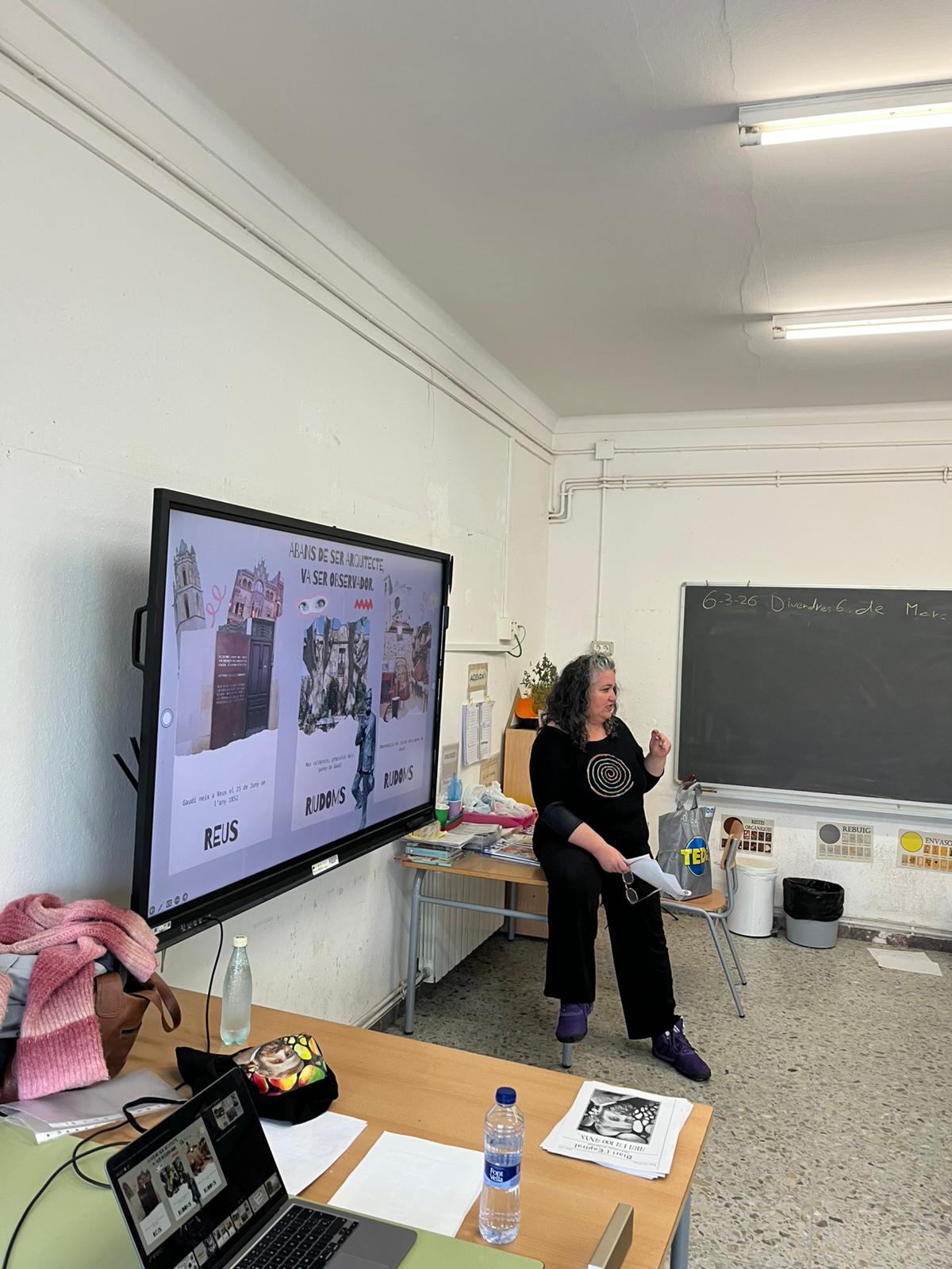 Ponència educativa amb suport digital.
